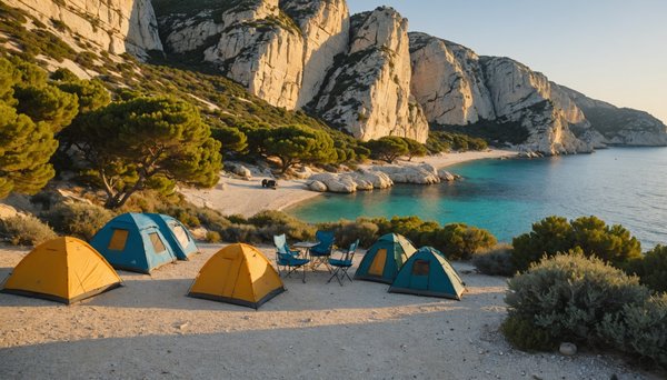 Séjourner près des calanques avec un petit budget : les options camping